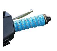 QOKLIYUI Guidon de moto avec ruban de poignée composite en PU pour un contrôle et une sécurité accrus. Ruban poignée en silicone souple antidérapant pour guidon moto avec texture, tapez+2