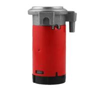 QOKLIYUI Kit de klaxon pneumatique robuste à double trompette pour voitures avec compresseur d'air puissant 12 V pour applications moto, pompe de compresseur klaxon voiture CC 12 V à double trompette