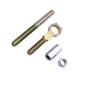 QOKLIYUI Kit de tige de poussée réglable universelle pour maître-cylindre remplacement direct haute performance, argent, pièces et accessoires automobiles, cylindres réglables universels pour