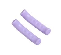 QOKLIYUI Manchon de Levier de poignée de Frein de vélo, Flexible et Durable, Plusieurs Couleurs Disponibles, Gel de silice Multifonctionnel, 2 pièces, Violet pâle