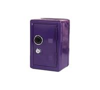 QOKLIYUI Mini Coffre-Fort Facile à Installer, pour Garder l'argent et Les Objets de Valeur en sécurité, boîte de Rangement pour économiser de l'argent à la Maison, Violet