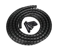 QOKLIYUI Protecteur de câble de Chargeur EV, Fil Flexible Loo-m Cover pour câble Charge véhicule électrique Garage extérieur Pet Chew, 12-16MM, 10M