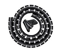 QOKLIYUI Protecteur de câble de Chargeur EV, Fil Flexible Loo-m Cover pour câble Charge véhicule électrique Garage extérieur Pet Chew, 16MM-22MM, 5M