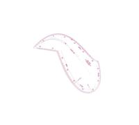 QOKLIYUI Règle de quilting, règle courbe française multifonctionnelle pour des mesures métriques faciles et la confection de vêtements, gabarit dessin multifonctionnel, outil couture