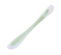 QOKLIYUI Spatule de Cuisson Facile à Nettoyer pour Les Essentiels de Cuisine, Non Toxique et écologique, Double spatule en Silicone pour Gel de silice, Vert Transparence