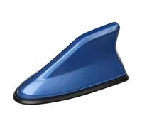 QOKLIYUI Toit d'aileron de Requin de Voiture amélioré Universel, Forte applicabilité, Robuste et Durable, Couverture d'antenne aérienne de Voiture exquise ABS, Bleu