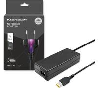 Qoltec 50053 Adaptateur secteur pour Lenovo | 65W | 20V | 3,25A | Slim tip + pin | + câble d'alimentation