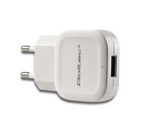 Qoltec 50193 chargeur d'appareils mobiles Manettes de jeu, MP3, Téléphone portable, Chargeur électrique, Smartphone, Smartwatch Blanc Secteur