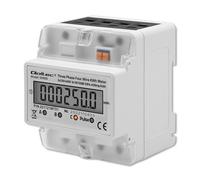 Qoltec 50900 Three Phase Electronic Energy Consumption Meter 400v