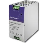Qoltec 50997 Source d'alimentation rail din | 240w | 24v | 10 a