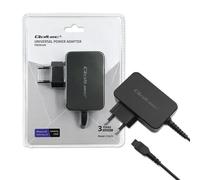 Qoltec 51025 Adaptateur De Puissance & Onduleur Intérieure Noir