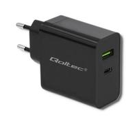 Qoltec 51717 Adaptateur De Puissance & Onduleur Intérieure 42 W Noir