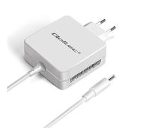 Qoltec 51751 Adaptateur De Puissance & Onduleur Intérieure 65 W Blanc