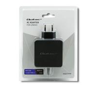 Qoltec 51766 Adaptateur secteur intérieur et onduleur 65 W Noir