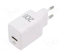 Alimentation 51823 : alimentation à impulsion, connecteur, chargeur 5-20VDC 3...