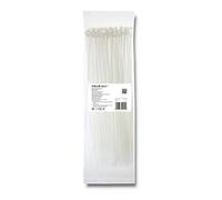 Qoltec 52201 serre-câbles Ladder cable tie Nylon Blanc 100 pièce(s) - Serres-câbles (Ladder cable tie, Nylon, Blanc, CE, 30 cm, 3,6 mm)