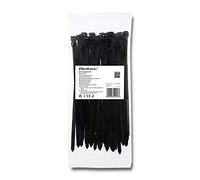 Qoltec 52216 Serre-câbles Ladder Cable tie Nylon Noir 50 pièce(s) - Serres-câbles (Ladder Cable tie, Nylon, Noir, CE, 20 cm, 7,2 mm)