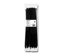Qoltec 52220 Serre-câbles Ladder Cable tie Nylon Noir 50 pièce(s) - Serres-câbles (Ladder Cable tie, Nylon, Noir, CE, 35 cm, 7,2 mm)