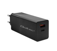 Qoltec 52382 Gan Power Pro Charger 1xusb Type C 1xusb A 100w
