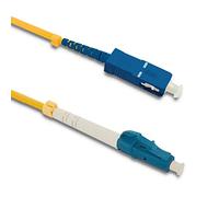 Qoltec 54340 câble de Fibre Optique 3 m LC/UPC SC/UPC Jaune