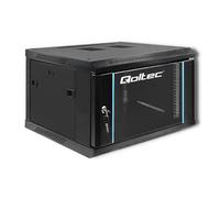 Qoltec 54465 Armoire de Rangement 19" 6U 600 x 370 mm