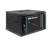 Qoltec 54465 Armoire de Rangement 19" 6U 600 x 370 mm