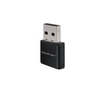 Carte réseau sans fil Qoltec NANO WiFi Mini ultra-rapide | Norme N | USB 2.0 | 300 Mbps