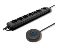 Qoltec 7 slots avec QS1.5m noir - 50171