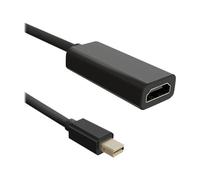 Qoltec - Adaptateur vidéo - Mini DisplayPort (M) pour HDMI (F) - DisplayPort 1.1 - 20 cm