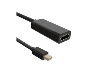 Qoltec - Adaptateur vidéo - Mini DisplayPort (M) pour HDMI (F) - DisplayPort 1.1 - 20 cm