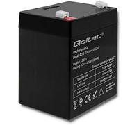 Qoltec Batterie AGM | 12 V | 4,5 Ah | Max 67,5 A