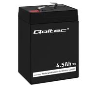 Qoltec Batterie AGM | 6 V | 4,5 Ah | Max. 67,5 A
