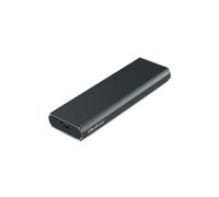 Boîtier de disque dur 52630 : M.2 PnP SATA III, USB 3.1 aluminium QOLTEC
