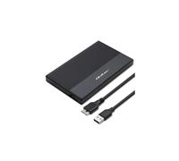Qoltec Boîtier Aluminium pour SSD HDD 2.5 SATA 52277
