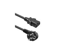 Qoltec Câble d’alimentation fiche coudée SCHUKO CEE 7/7 54622