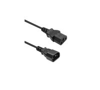 Qoltec Câble d’extension secteur IEC C13/C14 3x1.5mm 53896