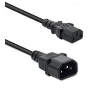 Qoltec Câble d'alimentation UPS IEC C13-C14 1,5 m 3x1,0 mm² Noir