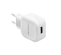 Qoltec Charger 12W 5V 2.4A USB White - 5901878501932