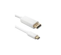 Qoltec Adaptateur DisplayPort USB-C (M) pour DisplayPort (M) USB 3.1 1 m