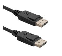 Qoltec DP v1.1 M - DP v1.1 M 1.0m, 1 m, DisplayPort, DisplayPort, Mâle, Mâle, Or