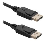 Qoltec DP v1.1 M / DP v1.1 M 2.0m 2 m DisplayPort Noir