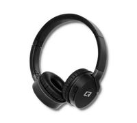 Qoltec écouteur/casque Arceau Connecteur de 3,5 mm Micro-USB Bluetooth Noir, Gris - 50825