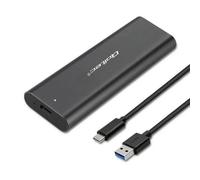 Qoltec Enclosure for M2 SATA SSD, NVME, USB type C - 5901878503127