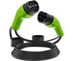 Qoltec Kabel EV Typ 2 do ładowania samochodu | 22kW | 32A | 5m