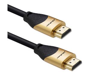 Qoltec Kabel HDMI v2.1 Ultra High Speed 8K | 60Hz | 28AWG | Gold | 2m