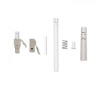 Qoltec LC| Connecteurs optiques multimodes | 2,0 mm | Kit de montage | 200 pcs.