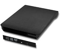 Qoltec Logement/Poche Optique Lecteur CD/DVD SATA USB 3.0 12.7 mm, Câble Intégré, 51867