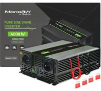 Qoltec Monolith Power Adapter/Inverter Auto 4000 W noir