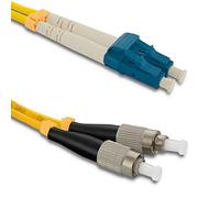 Qoltec - Optic patchcord LC/UPC - FC/UPC SM 9/125 g652d 3m