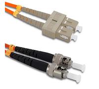 Qoltec - Optic patchcord SC/UPC - St/UPC mm 50/125 om2 2m